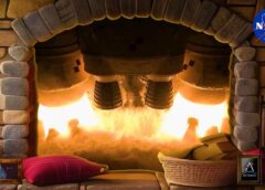 Warm up this holiday season with NASA’s new SLS rocket engine fireplace (video)