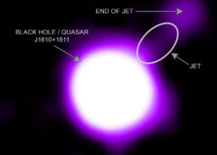 Astronomers discover ultrapowerful black hole jet as bright as 10 trillion suns lit by Big Bang’s afterglow