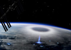 Studying Storms from Space Station