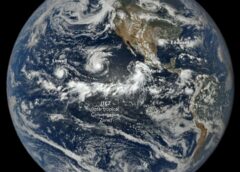 A Trio of Tropical Cyclones in the Pacific