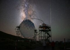 APOD: 2026 September 26 – Mirrored Meteor and Milky Way