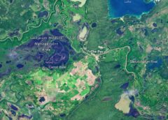 An Agricultural “Island” in the Saskatchewan River Delta